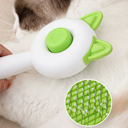 Pet Dog Brush Cat Comb Self Cleaning Pet Hair Remover Brush For Dogs Cats Grooming Tools Pets Dematting Comb Dogs Accessories Pet Products - Renee Lane Company