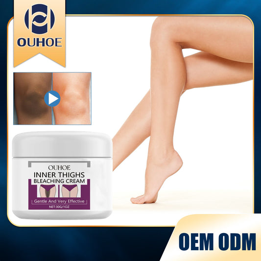 Ouhde inner thighs brightening cream jar, 30 ml