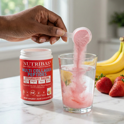 Hydrolyzed Multi Collagen Strawberry, 100 g