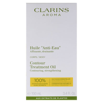 Contour Body Treatment Oil by Clarins for Unisex - 3.4 oz Treatment