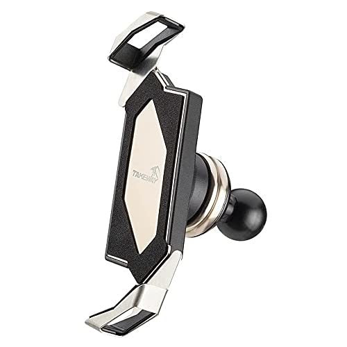 TAKEWAY phone holder clamp with black screen bracket and ball joint