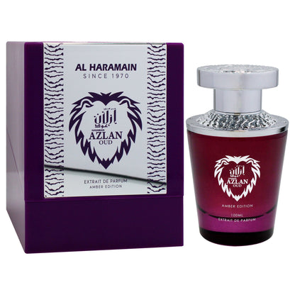 Azlan Oud - Amber Edition by Al Haramain for Women - 3.33 oz EDP Spray