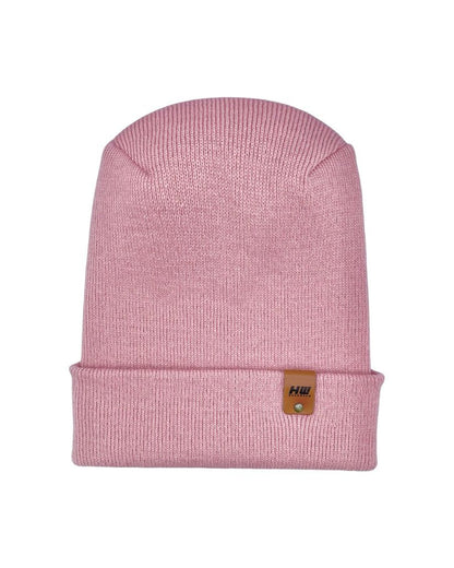 HAAKWEAR Theta-Stitch Cuffed Beanie - Designed and Made in USA (Patent Pending Design) - Pearl Pink
