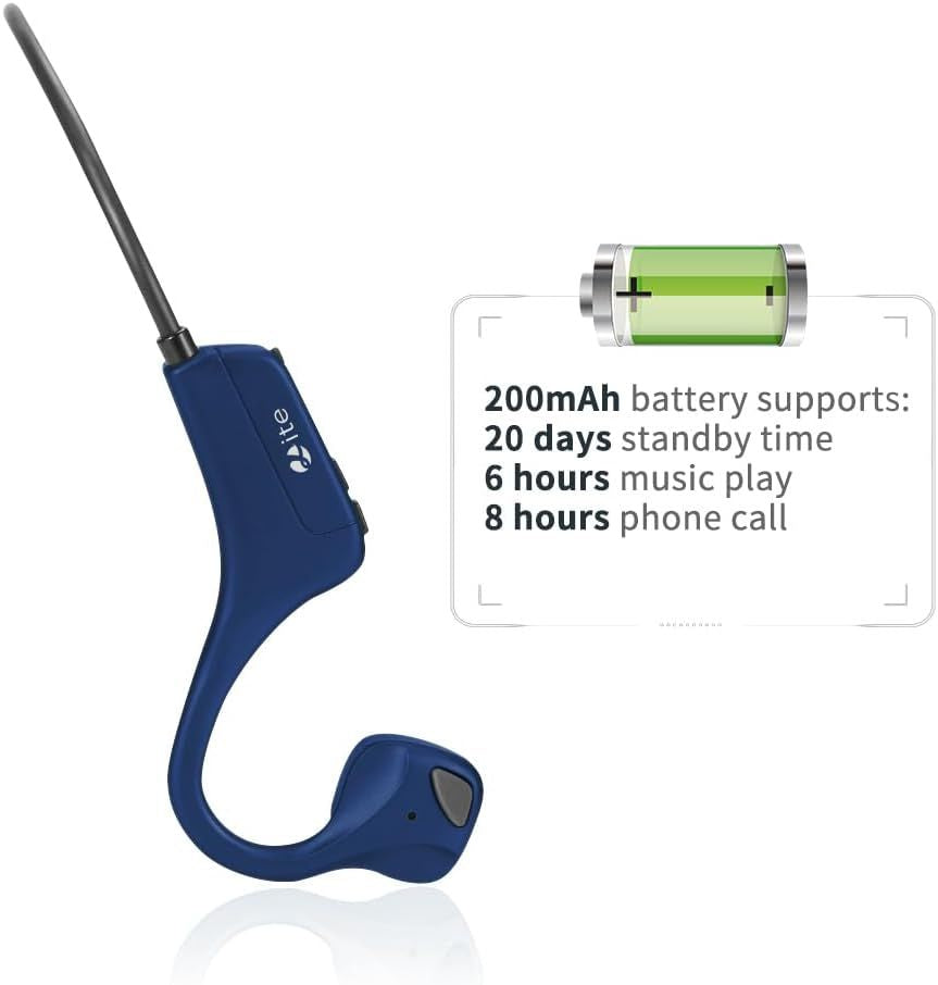 Sport Wireless Bone Conduction Earphones – Open-Ear Safety Design, IPX6 Sweat-proof, 8 Hrs Call