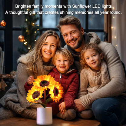 Sunflower Flower Lamp Gifts for Birthday Valentines Mothers Day Gifts for Women Mom Grandma Girlfriend Friend Wife Anniversary Birthday, Bedroom Bar Coffee Shop Sunflower Light Lamp Decor