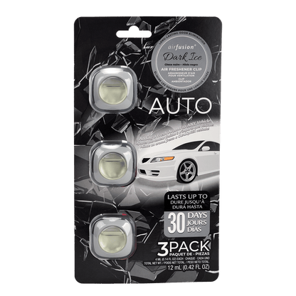 3 Pack Car Air Fresheners - Long Lasting Vent Clips For Men & Women, 3 Pack Up To 90 Days Fits All Car Refresher Odor Eliminator, New Car Scent Variety Pack