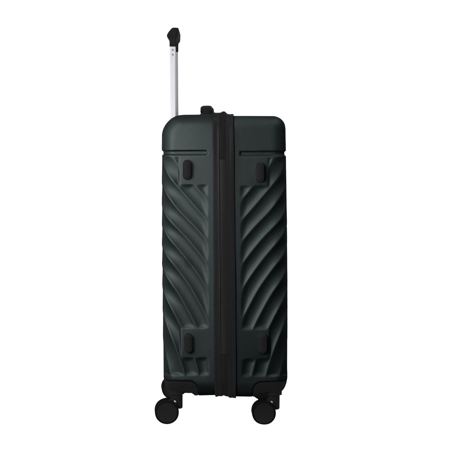 Luggage Sets ABS Hardshell 3pcs Luggage, Lightweight Durable Suitcase sets Spinner Wheels Suitcase with TSA Lock 20''24''28'' Available(Dark Green)