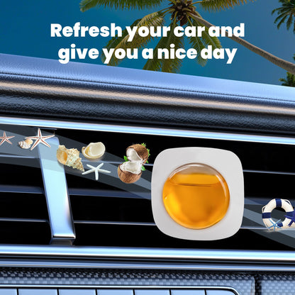 3 Pack Car Air Fresheners - Long Lasting Vent Clips For Men & Women, 3 Pack Up To 90 Days Fits All Car Refresher Odor Eliminator, New Car Scent Variety Pack