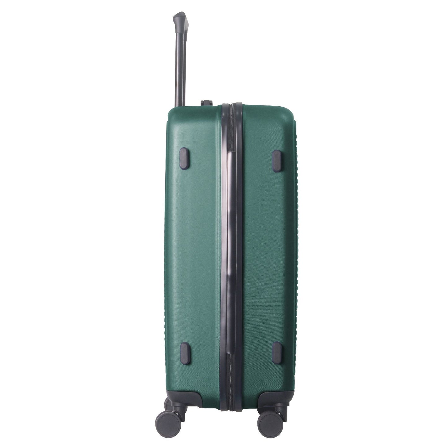 Luggage Sets ABS Hardshell 3pcs Luggage, Lightweight Durable Suitcase sets Spinner Wheels Suitcase with TSA Lock 20''24''28'' Available(Dark Green)