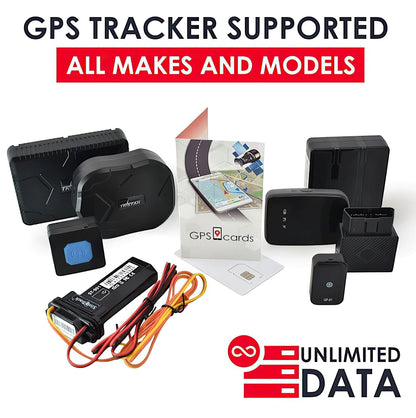GPS Cards Sim for Mini GF07 GPS Tracker/ Phone Notification/ Speed Detector