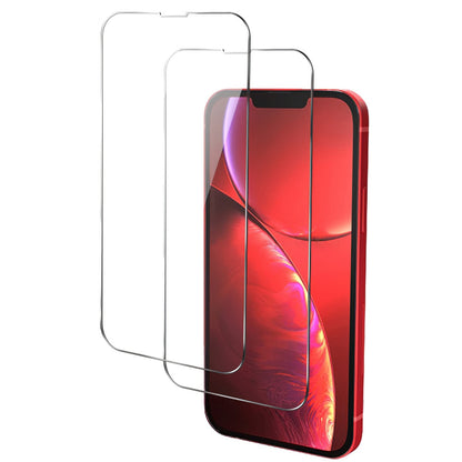 2-pack tempered glass screen protectors for full coverage phone display