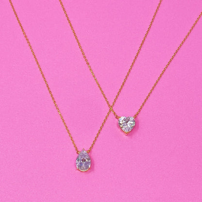Dream It Solitaire Pendant Necklace