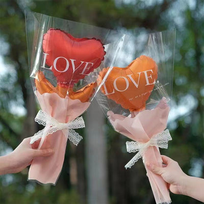 Mother's Day Goddess's Day Valentine's Day holding love flower balloon kindergarten mall activities gifts