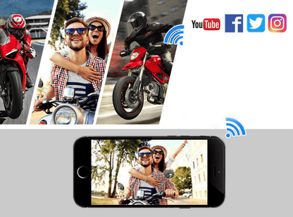 Smart Bluetooth motorcycle helmet. (1920x1080P motion camera (front / back), 64GB (16h) loop video, BT5.2+BLE4.2 Bluetooth, 2x0.5W voice control, phone, message, GPS, MP3)
