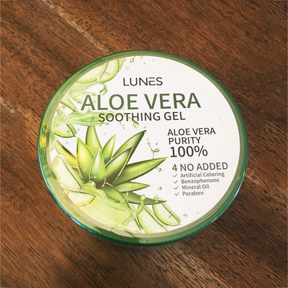 Pure Korean Aloe Vera Soothing Moisture Gel - 300ml (10.58oz) for Ultimate Skin Hydration