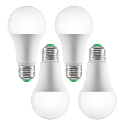 VEVOR Smart Light Bulbs, 4-Pack, 9W Multicolor LED Bulbs, 800 Lumens with Smart Control Compatibility for Vera, Google Assistant, Amazon Alexa, iOS, Android, RGB Color Changing