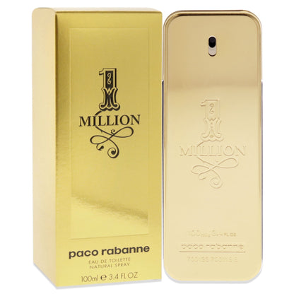 1 Million by Paco Rabanne for Men - 3.4 oz EDT Spray