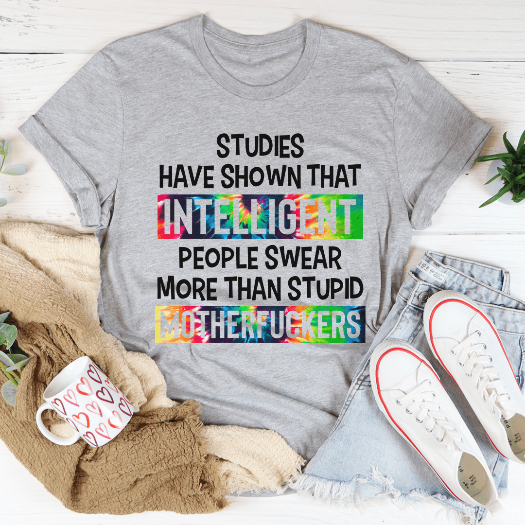 Graphic slogan T-shirt, ash gray, front typography print