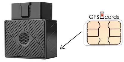 GPS Cards for Magnetic GF07 Mini Real Time Car Locator GPS Tracker / Phone App