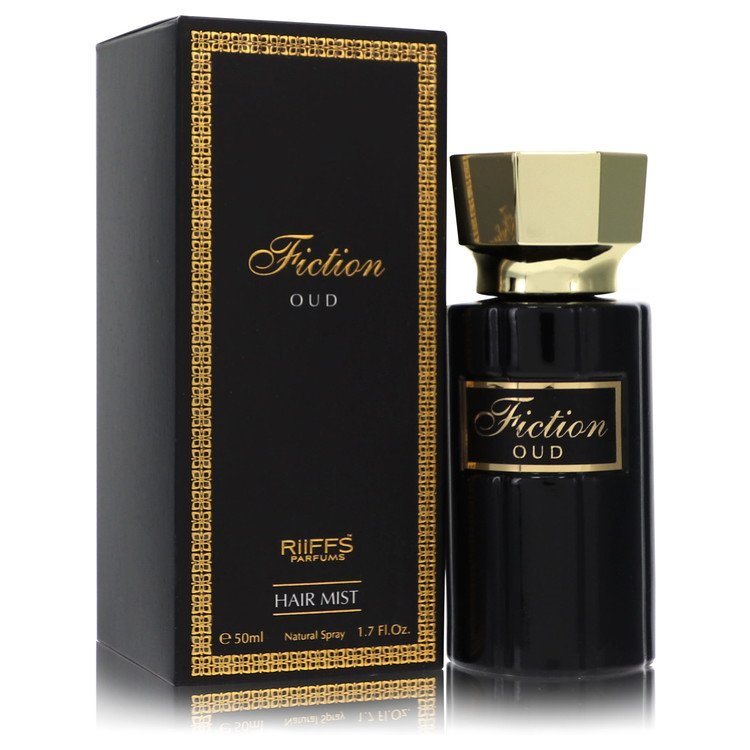 Fiction Oud hair mist bottle with box, 1.7 fl oz, Riiffs