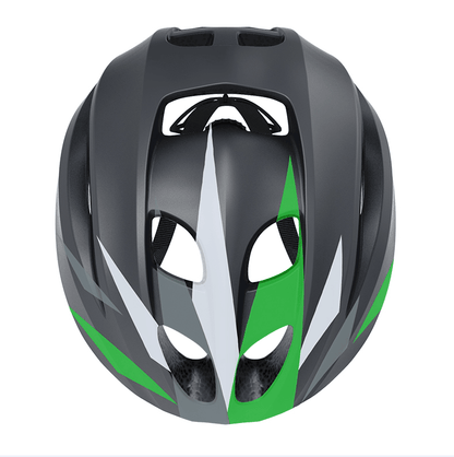 Bicycle Bluetooth helmet. (BT4.1 Bluetooth mode, 2X1W stereo phone, voice navigation GPS, MP3 music, ARGB LED dazzling tail light + left. Right turn signal lamp)