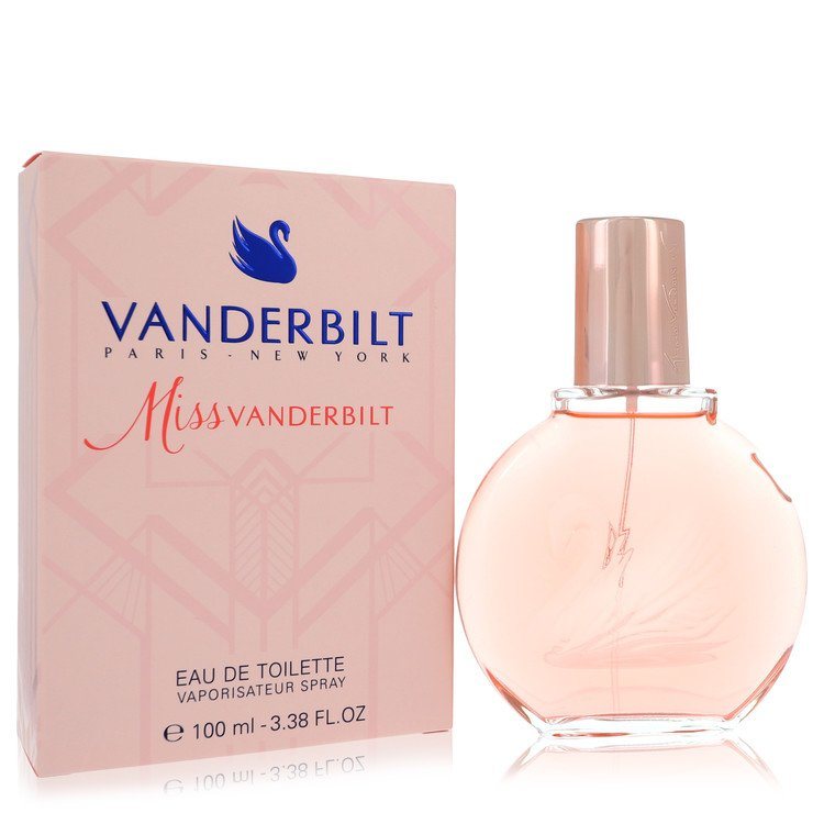 Eau de toilette spray with pink bottle and matching pink box
