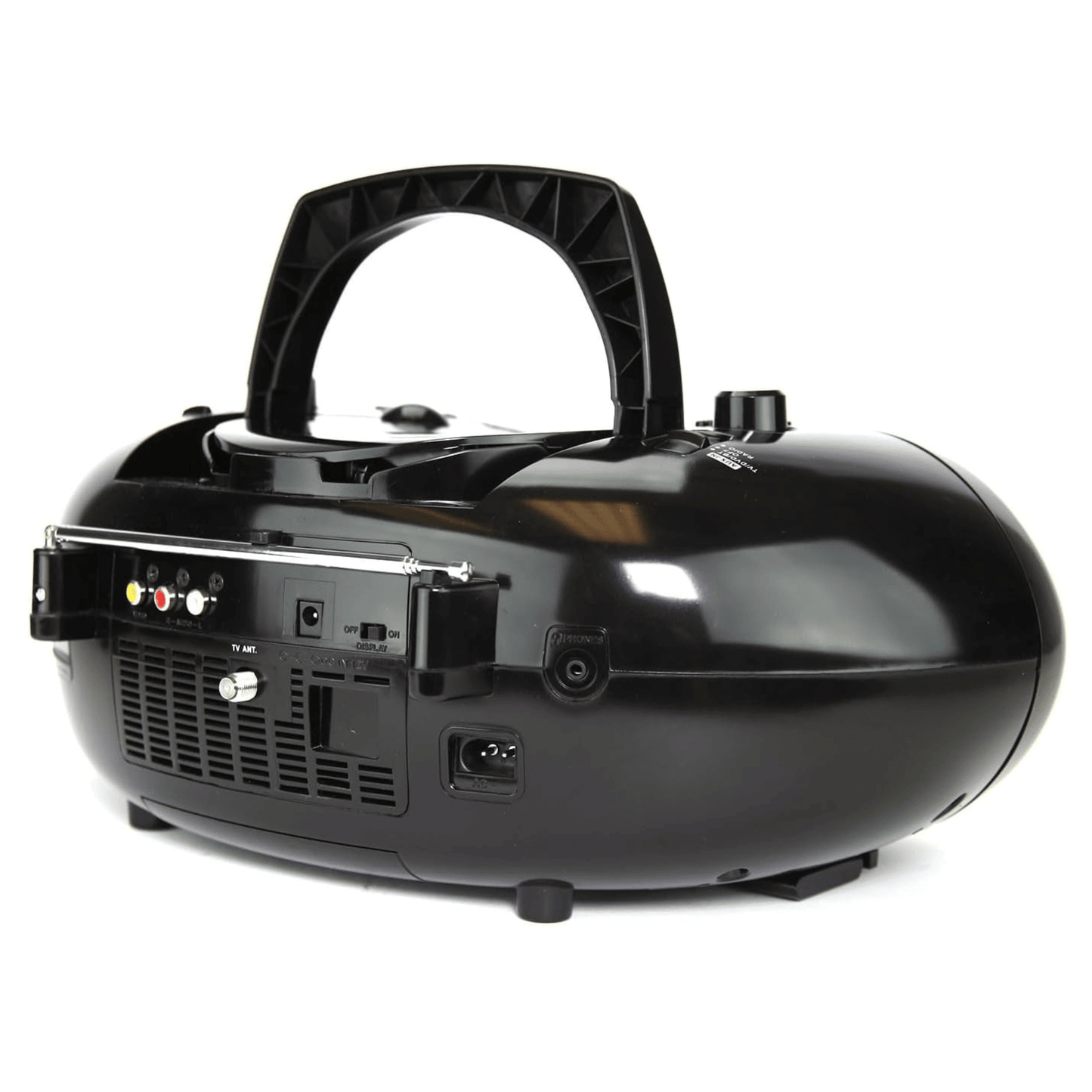 Emerson 7" Bluetooth DVD Boombox with AMFM Radio & Stereo Speakers