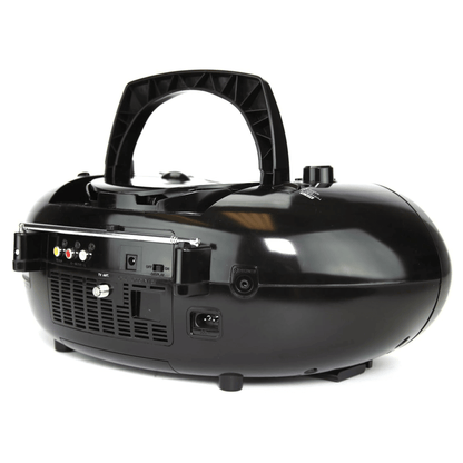 Emerson 7" Bluetooth DVD Boombox with AMFM Radio & Stereo Speakers