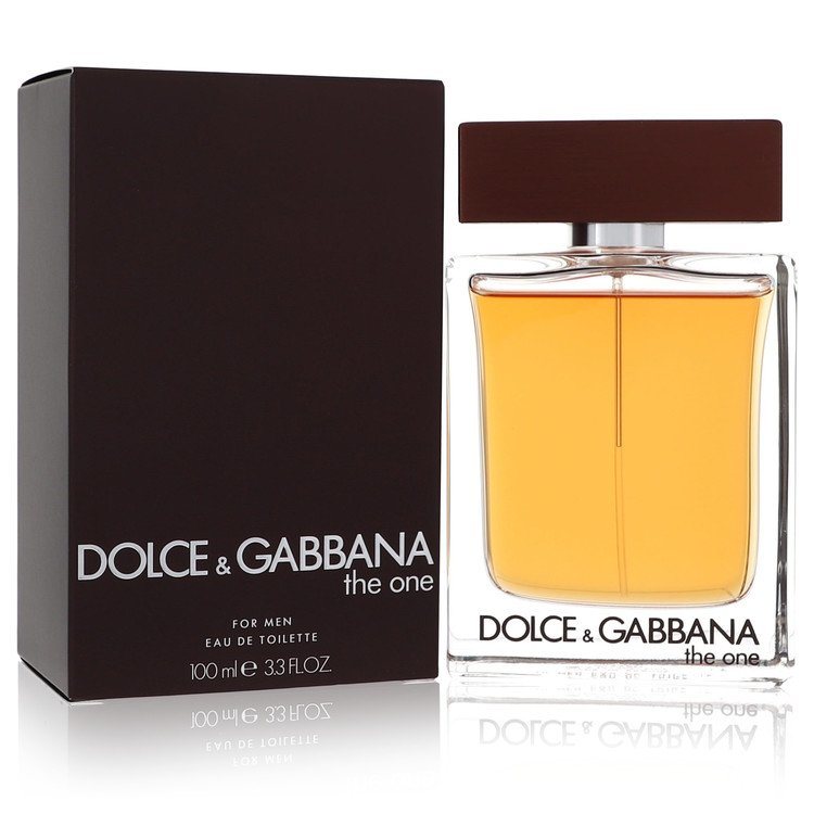 Dolce & Gabbana The One men's eau de toilette spray, amber bottle with dark box