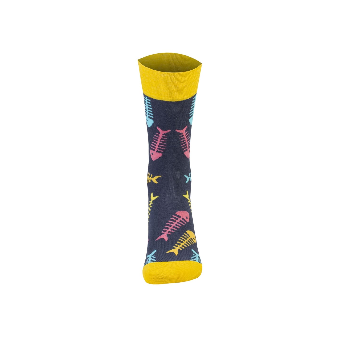Colorful Funny Combed Cotton Crew Socks