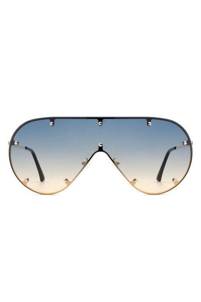 Retro Oversize Aviator Fashion Sunglasses