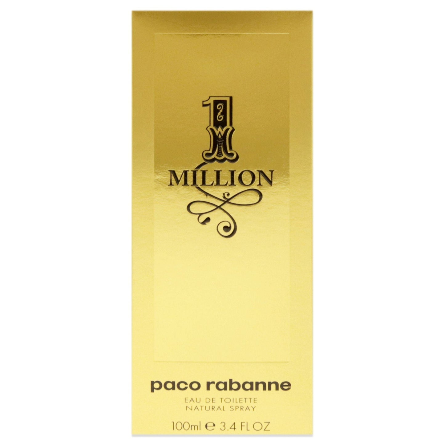 1 Million by Paco Rabanne for Men - 3.4 oz EDT Spray