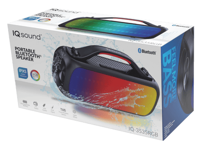 IQ Sound Portable Water-Resistant Bluetooth Speaker