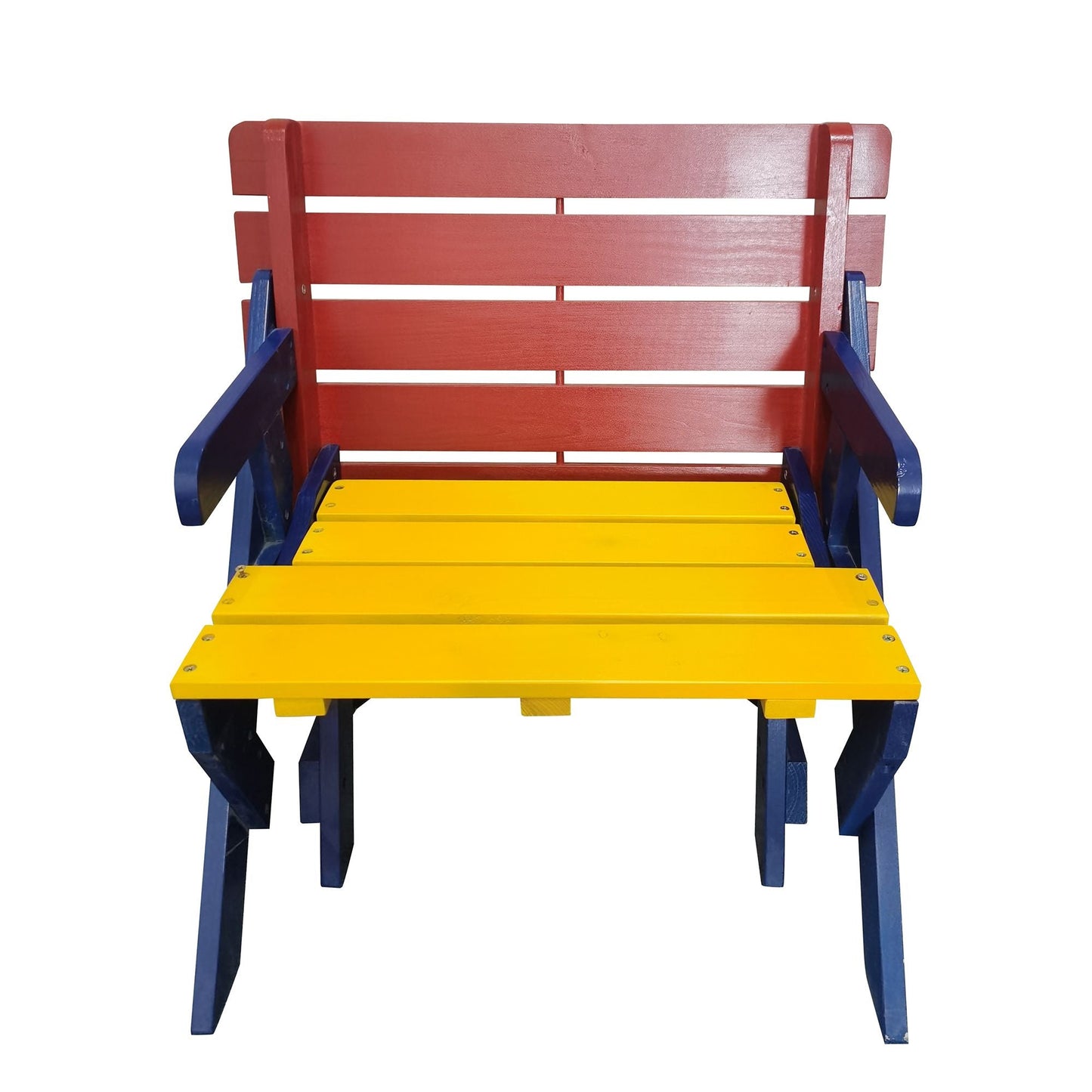 KID'S MULTI-FUNCTIONAL ARM CHAIR;  TABLE+ 2 BENCHES; All-in-one
