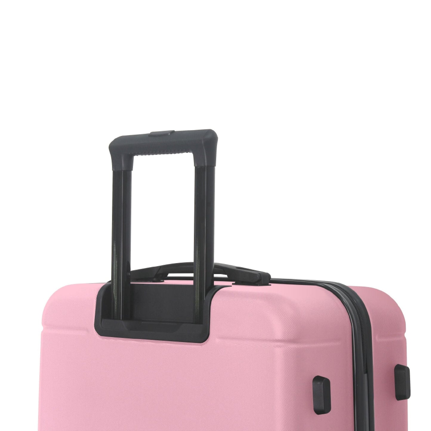 Luggage Sets ABS Hardshell 3pcs Luggage, Lightweight Durable Suitcase sets Spinner Wheels Suitcase with TSA Lock 20''24''28'' Available(Pink)