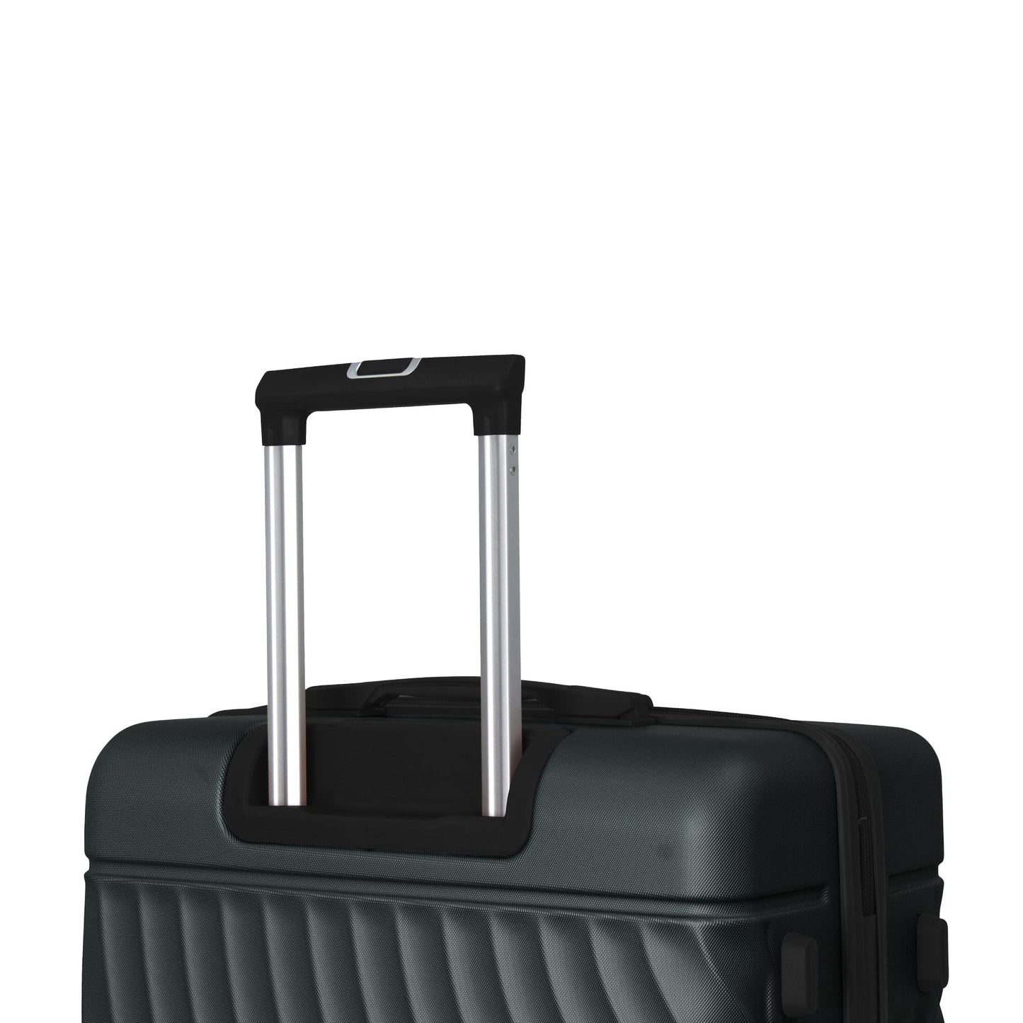 Luggage Sets ABS Hardshell 3pcs Luggage, Lightweight Durable Suitcase sets Spinner Wheels Suitcase with TSA Lock 20''24''28'' Available(Dark Green)