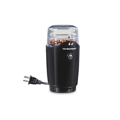 Coffee Grinder Black Electric Blade Grinder for Coffee Beans, Medium Grind, 12 Cup Capacity