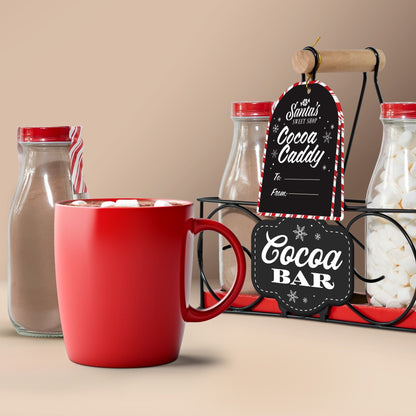 Sweet Shop Cocoa Bar Caddy with Hot Cocoa Mix and Mini Marshmallows