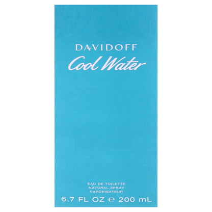 Cool Water by Davidoff for Men - 6.7 oz EDT Spray