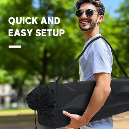 Padded Folding Camp Chair for Adults, Double Camping Chairwith Armrests, Cup Holders, Carry Bag for Outdoor, Green