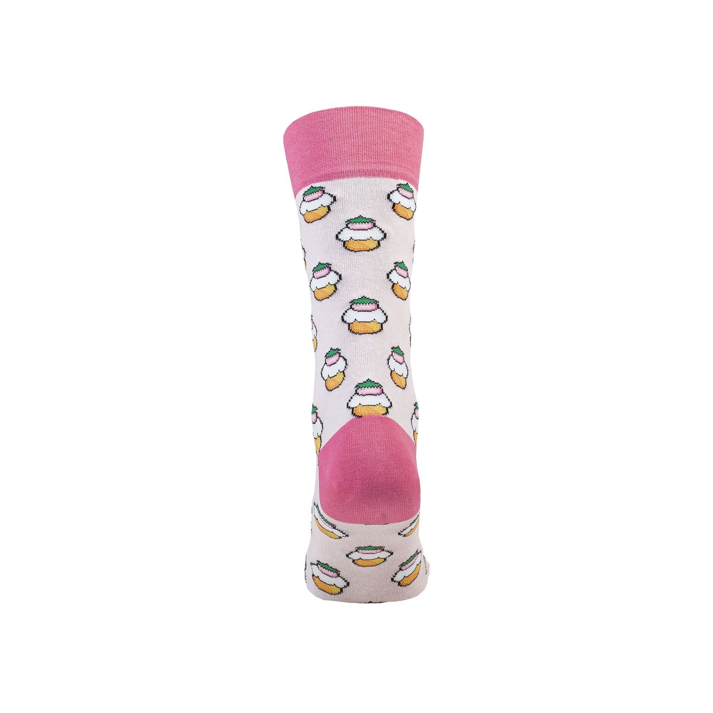 Colorful Funny Combed Cotton Crew Socks