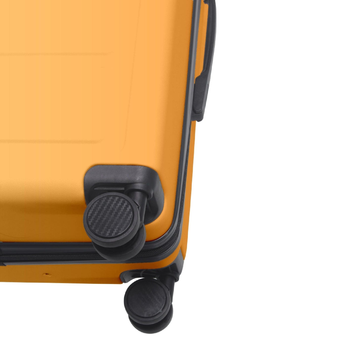 Luggage Sets ABS Hardshell 3pcs Luggage, Lightweight Durable Suitcase sets Spinner Wheels Suitcase 20''24''28'' (Yellow)