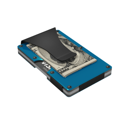 Blue Aluminum Money Clip