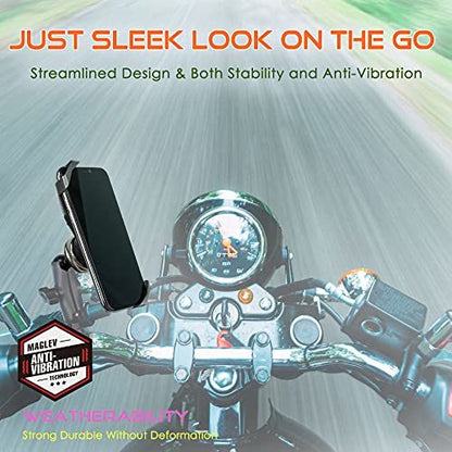 TAKEWAY phone holder with anti-vibration ball mount and adjustable viewing angle