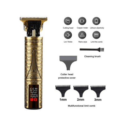 Professional Mens Hair Clippers Trimmer Machine Cordless Beard Electric Shaver