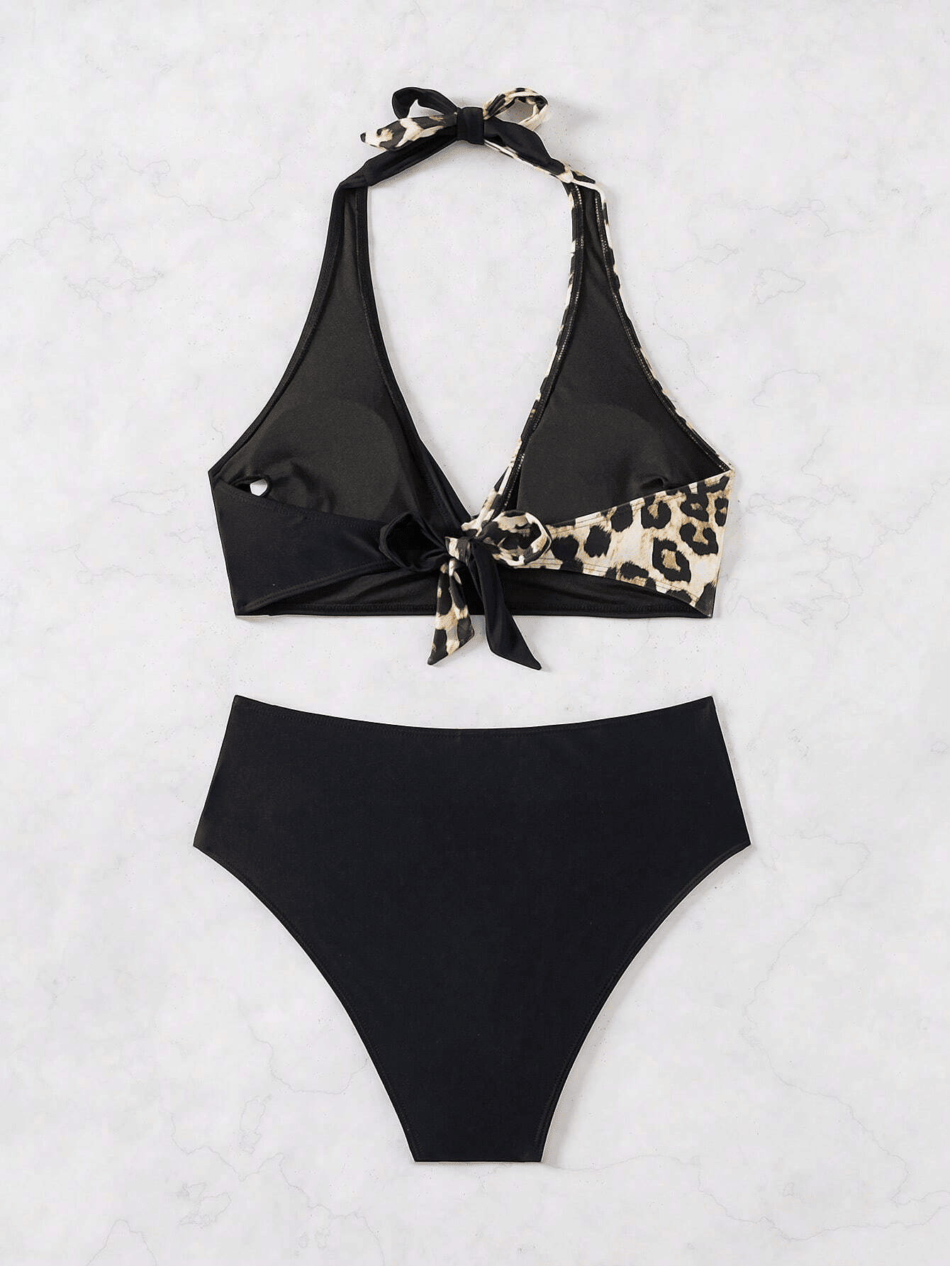 A bikini with a fashionable color