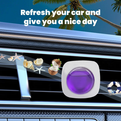 3 Pack Car Air Fresheners - Long Lasting Vent Clips For Men & Women, 3 Pack Up To 90 Days Fits All Car Refresher Odor Eliminator, New Car Scent Variety Pack