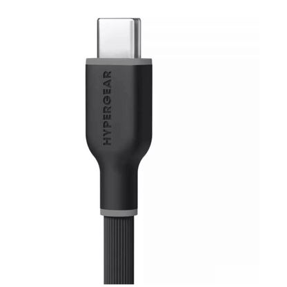 HyperGear Flexi PRO USB-C to USB-C Cable 10ft Black