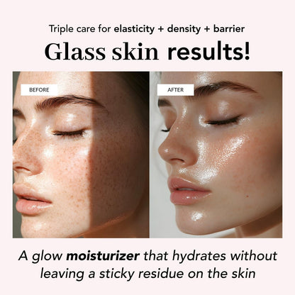 Return Collagen Cream Vitalizing Facial Moisturizer Anti Aging Tightening and Lifting Collagen Niacinamide Korean Skin Care for face 1.76 fl.oz