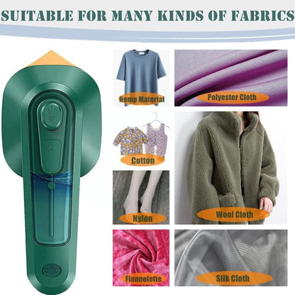 Mini Handheld Ironing Machine Portable Micro Steam Iron Machine For Clothes Ironing Wet Dry Clothes Garment Steamer U0N2